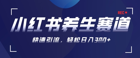 AI+可画生成小红书养生作品，新手暴力起号，矩阵操作，轻松日入3张+-聊项目
