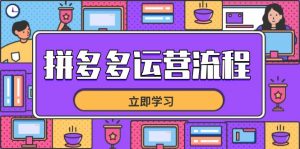 拼多多运营流程,从选品到流量,全链路运营技巧,助力店铺爆单-聊项目