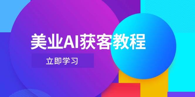 美业AI获客教程，用Deepseek+数字人，轻松玩转抖音直播间-聊项目