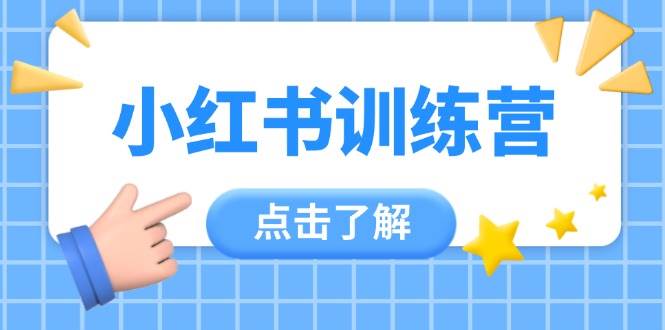 小红书训练营，助小白入门，掌握技巧变达人，课程实操又全面(12节课)-聊项目