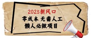 2025新风口，懒人必做项目，浏览器全自动掘金【揭秘】-聊项目