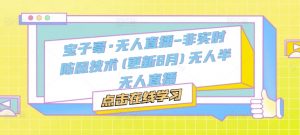 宝子哥·无人直播-非实时防风技术(更新25年5月)无人半无人直播-聊项目