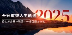 某付费文《开窍重塑人生轨迹,修心练身养神积德,一通百通方法论》-聊项目