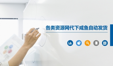 各类资源网代下咸鱼自动发货-聊项目
