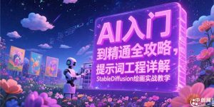 AI入门到精通全攻略，提示词工程详解，StableDiffusion绘画实战教学-聊项目