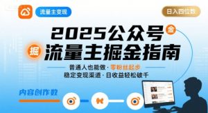 公众号流量主变现项目2025,普通人也能通过这个项目日入四位数-聊项目
