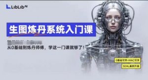 LibLibAI哩布哩布生图炼丹系统入门课,从生图到炼丹,只学这一门就够了-聊项目